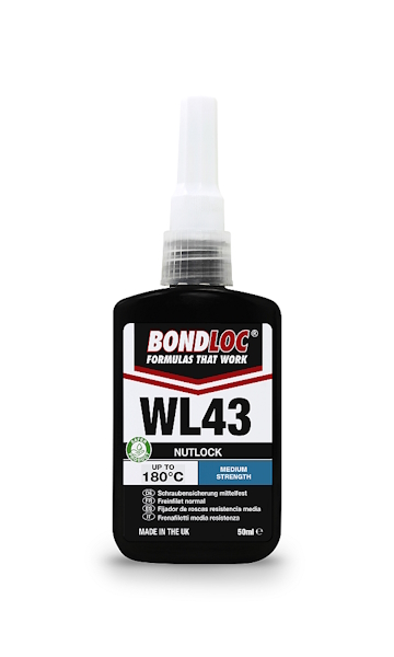 Bondloc WL43 Oil Tolerant Nutlock