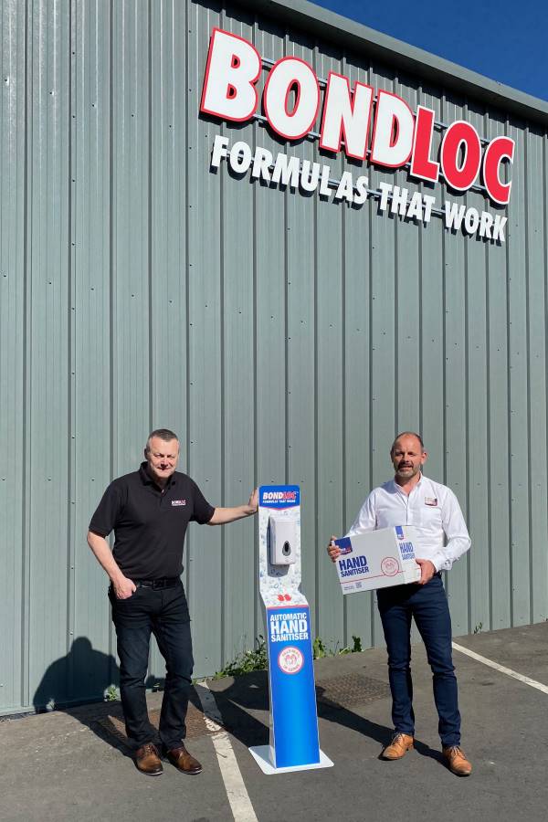 Coronavirus: Worcestershire based adhesive manufacturer Bondloc switches 50% production to Hand Sanitiser